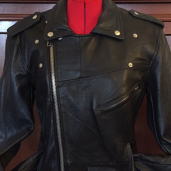 Beautiful Designer Biker BNWT butter soft leather - Picture 3 of 8